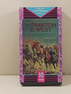 The Phantom of the West  VHS 1930 Classic Cliffhanger Collection Vintage #1738 - image 1 of 4
