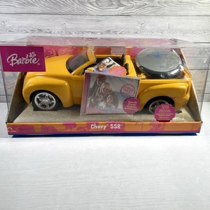 Vintage Barbie Car California Girl Chevy SSR With CD Player Car Speaker BNIB - Picture 1 of 12