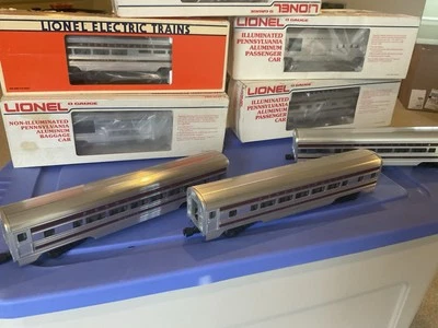 Lionel Congressional Alum Passenger Car 8 car Set 6-9569 to 9575 O Gauge 3 Rail  - Image 1 of 4