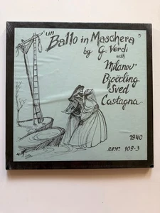 Un Ballo In Maschera Verdi Milano Bjoerling Sved Castagna LP Vinyl NEW SEALED - Picture 1 of 3