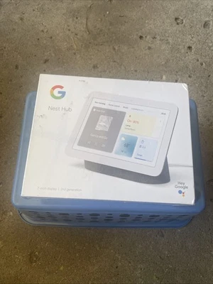 Google Nest Hub 7" Display (2nd Gen) - Charcoal - New - Image 1 of 4