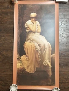 Vintage Lord Frederic Leighton Maryhill Museum Of Art Poster Print SOLITUDE - Picture 1 of 12