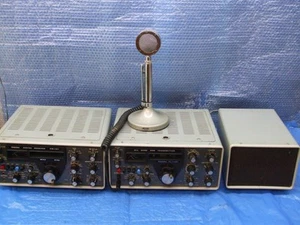 Yaesu FR 101 Receiver.FL 101 transmitter,Speaker, Astitic Microphone. Untested - Zdjęcie 1 z 14