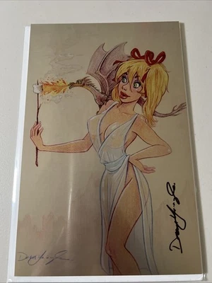 Mandy - A Tribute to Dean Yeagle Mandy SIGNED METAL GOT Homage w/COA - Ltd 10 - Image 1 of 4