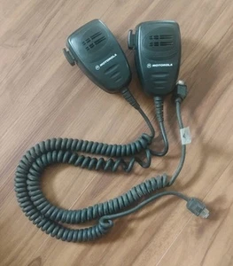 2 Motorola AARMN4025B & AARMN4025C Microphone Speaker Two-way Radio Mic - Zdjęcie 1 z 12