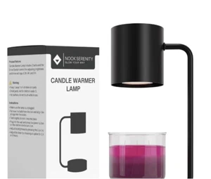 New Unopened Twilight Candle Warmer Lamp Decorative In Black - Picture 1 of 6
