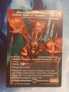 Vadrok, Apex of Thunder (showcase) - Ikoria - NM - MTG Magic The Gathering - Picture 1 of 2