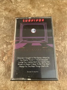 Survivor, Caught In The Game, Audio Cassette Tape 1983, Rock, Canada QZT-38791 - Picture 1 of 3