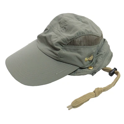 Tommy Bahama Luana Hat Neck Flap Fishing Outdoor Cap Green Vented Large - Image 1 of 4