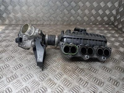 Ford Fiesta Mk7 Intake Manifold W/Throttle Body 0811 1047092S01 2013 14 15 16 17 - Image 1 of 4