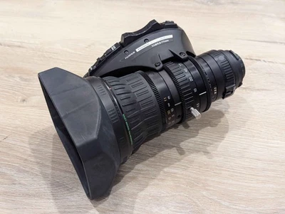 Lente de zoom de vídeo Fujinon XT 17x4.5BRM-K14/ 1:1.6/4.5-77mm HD ENG servo aderência TV - Imagem 1 de 4