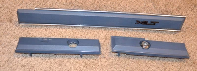 1986 1987 1988 FORD RANGER BRONCO II 2 DASH TRIM MOULDING BEZEL STRIPS OEM - Image 1 of 4