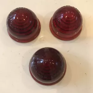 Lucas L594 Red Glass Lens, Classic Mini, Austin, Land Rover - Sold Singly - Picture 1 of 1