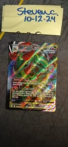 *ERROR MISCUT* Pokemon Card, RAYQUAZA (Evolving Skies) 111/203 - Picture 1 of 2