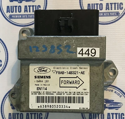 98-00 Mercury Marquis SRS F8AB14B321AE Module OEM - Image 1 of 3
