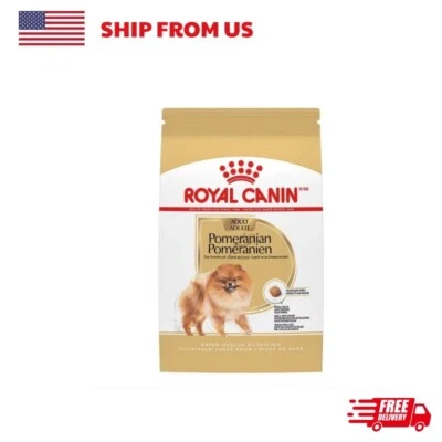 Royal Canin Breed Health Nutrition Pomeranian Adult Dry Dog Food, 10-lb bag