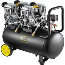 50L Flüster Kompressor Ölfrei Luftkompressor 8Mps Silent Rad PRO ON SALE