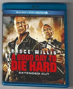 A Good Day to Die Hard Extended Cut Blu Ray/DVD - Picture 1 of 1