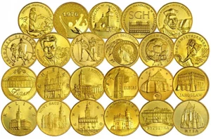 POLONIA JUEGO COMPLETO DE 23 MONEDAS 2 ZLOTE 2006 - CONMEMORATIVO UNC - Imagen 1 de 2