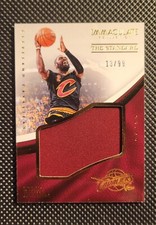2016-17 Immaculate The Standard Game Worn Jersey Kyrie Irving /99 Cavs Mavs FHOF