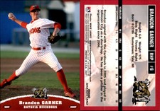 Brandon Garner 2007 Grandstand Batavia Muckdogs #15 Card *AutographDen*
