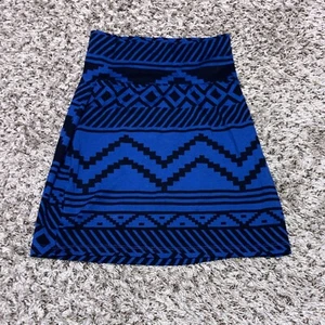 Minifalda ROSA Victoria’s Secret - Azul y Negro Patrón Geométrico Talla XS NUEVA - Imagen 1 de 7