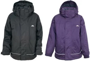 Chaqueta impermeable unisex reflectante 5000 mm para niños Trespass Cornell - Imagen 1 de 6