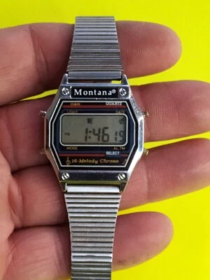 Reloj de pulsera antiguo raro URSS. MONTANA Foto 1 de 4