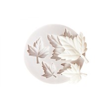 Leaves Leaf Silicone Cake Decor Fondant Sugarcraft Mould Chocolate Baking Mold