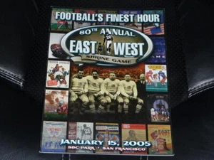 2005 EAST WEST ALL STARS COLLEGE PROGRAM PIŁKARSKI PRAWIE IDEALNY - Zdjęcie 1 z 1