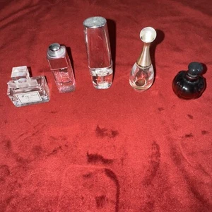 Tiny Perfume Bottles .17 fl oz bottles Jadore/Dior/Addict/Miss Dior/Beautiful - Picture 1 of 7