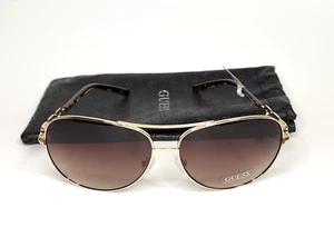 GUESS Women's Sunglasses GU7289 TO-34 63-14, 130 Tortoise Frame, Brown Lens - Picture 1 of 8