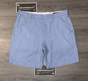 Ralph Lauren RLX Mens Classic Fit Blue All Over Print Classic Fit 9” Golf Shorts - Picture 1 of 9