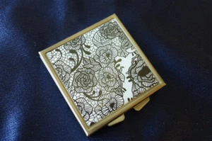 Fashionable Sewing Kit Case...Black Lace...trendy...one of a kind! - Picture 1 of 2