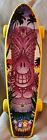 Wet Willy Flameboy Penny Skateboard 21" Board Purple Totem Tiki - Used