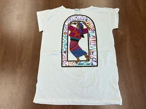 CAMISA MUJER LAUREL BURCH VINTAGE TALLA ÚNICA MAGIC FREE SPIRIT ART DEADSTOCK 90S - Imagen 1 de 8