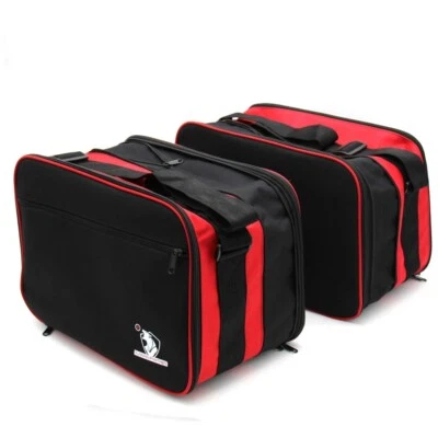 Bolsas de equipaje negras expandibles para BMW R1200RT R1200GT Foto 1 de 4