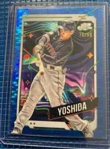 2024 topps cosmos 70/99 blue moon refractor masataka yoshida red sox - Picture 1 of 2