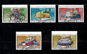 German Dem Republic - 1976 - SC 1722-1724&B180-B181 - Used-CTO - Short Set - Picture 1 of 1