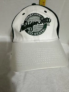 THE GAME MICHIGAN STATE SPARTAN GO STATE TRUCKER HAT GREEN & WHITE NWT OSFM - Picture 1 of 6