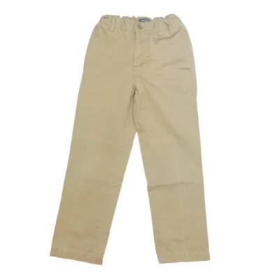 Calça B08-Lands End, 10Y, algodão/sarja, cáqui - Imagem 1 de 4