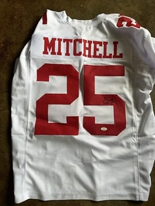 Elijah Mitchell San Francisco 49ers Signed JSA Certified Jersey - Picture 1 of 2