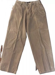 Vintage Britches tolle Outdoor Hose Vintage Twill 36x30 Relaxed Fit Khaki - Bild 1 von 13