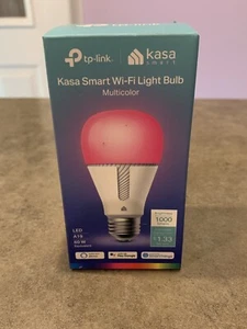 KASA SMART Light Bulb LED 1000 Lumen Multicolor Smart Wi-Fi Alexa Google KL135 - Picture 1 of 5