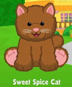 Webkinz Classic Sweet Spice Cat - hm839 - Virtual Adoption Code Only - Picture 1 of 1