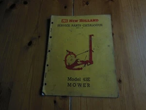 NEW HOLLAND MODELL 43E MÄHWERK SERVICE TEILEKATALOG - 1964 - Bild 1 von 1