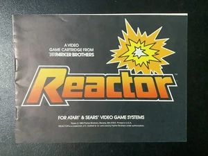 Reactor Atari 2600 solo manual de instrucciones - Imagen 1 de 2