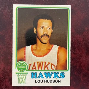 1973-74 Topps Set LOU HUDSON #150 ATLANTA HAWKS - NR-MINT *HIGH GRADE* - Picture 1 of 2