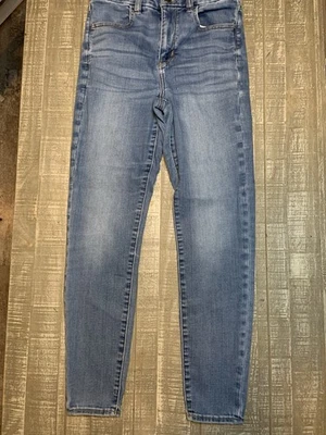 American Eagle Jeans Womens 6 Blue Curvy High-Rise Jegging Next Level Stretch - Image 1 of 4