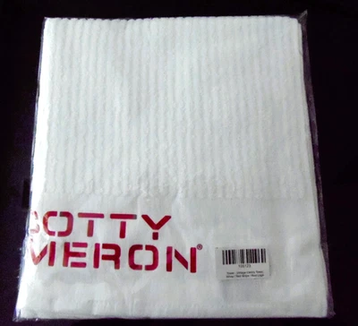 Toalha Scotty Cameron 2024 Vintage Caddie Branca com Listras Vermelhas Titleist Nova Na Caixa - Imagem 1 de 4